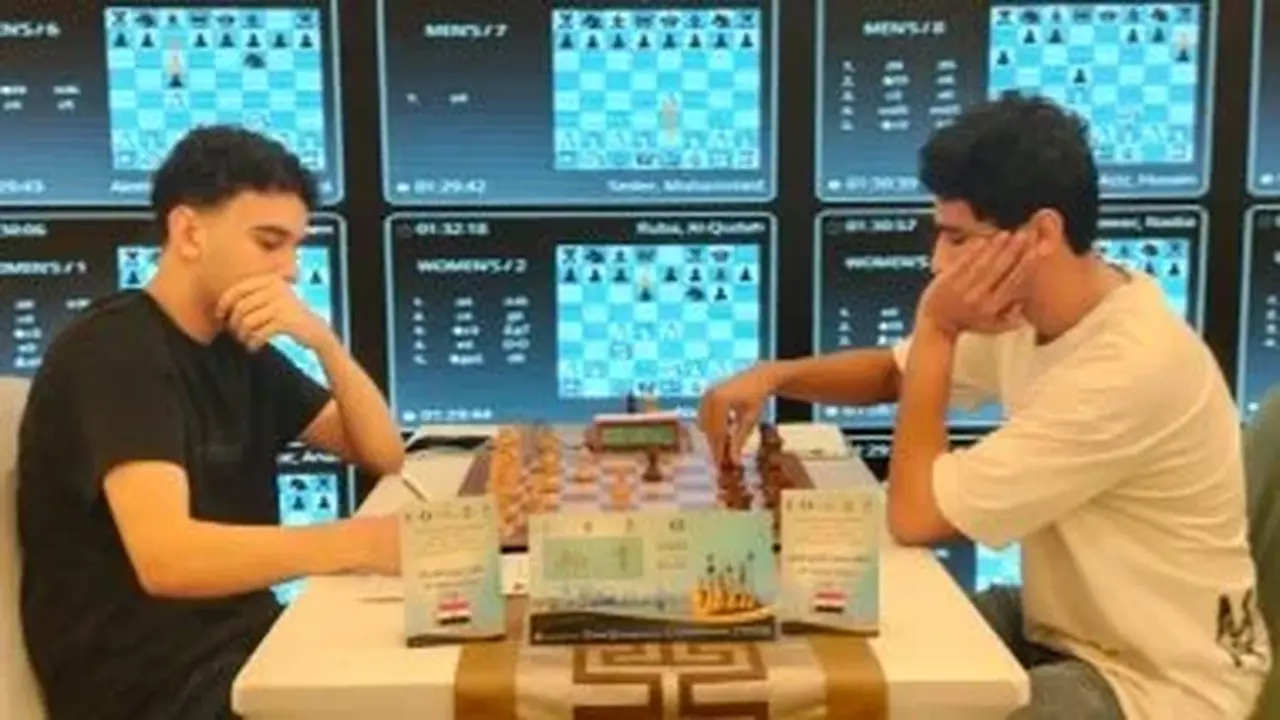 الذهب العربي في الشطرنج يعود إلى أدهم قنديل وتكريم رسمي من الاتحاد